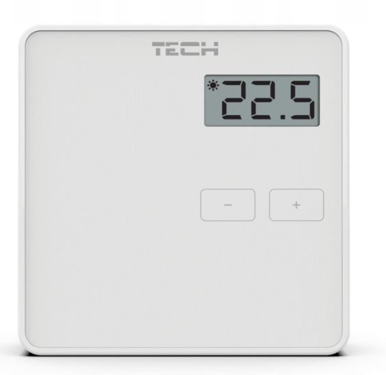 TECH Istabas termostats EU-294 V1, balts