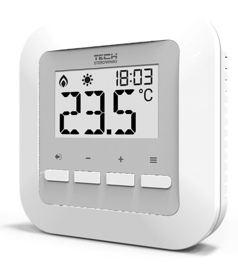 TECH Istabas termostats EU-295 V3, balts