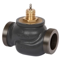 Двухходовой регулирующий клапан с наружной резьбой VRG 2, Ду15, Kvs-2,5 м3/ч, DANFOSS, 065Z0134