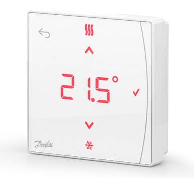 Danfoss Icon2 bezvadu telpas termostats ar infrasarkano grīdas sensoru, 088U2122