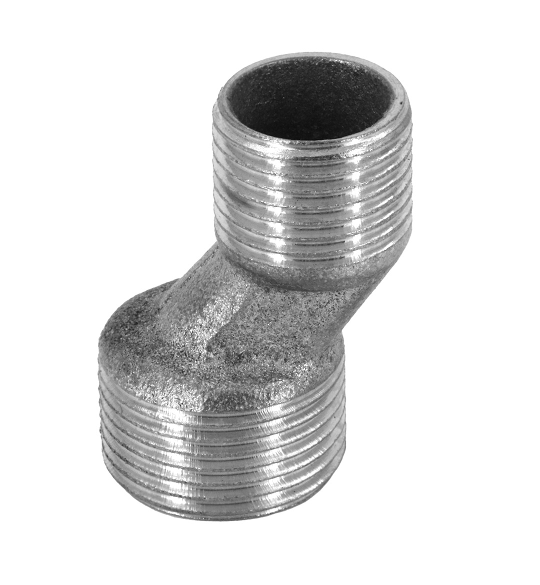 Латунный хромированный эксцентр 1/2'x3/4'', DesGroup, 06.008.011