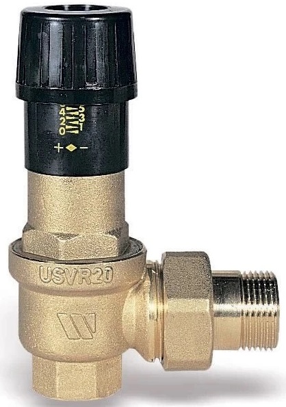 Перепускной клапан с накидной гайкой USVR 20-3/4'', WATTS, 0265220