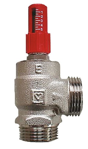 Diferenciālā spiediena pārplūdes vārsts Dn20, 1'', 90°, HERZ, 1400442