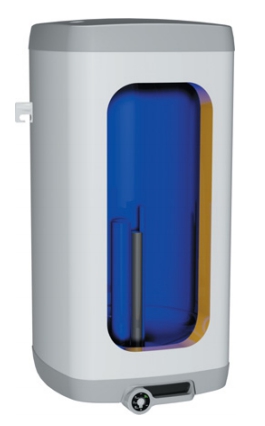 Электрический водонагреватель 100 л, 2,0 кВт, вертикальный, прямоугольный