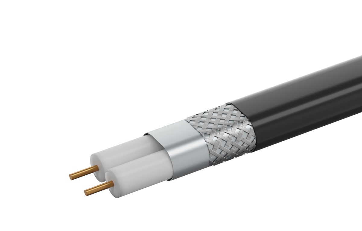 Антиобледенительный нагревательный кабель со встроенным терморегулятором KZT-30-2, 15 Вт/м, TERMOFOL