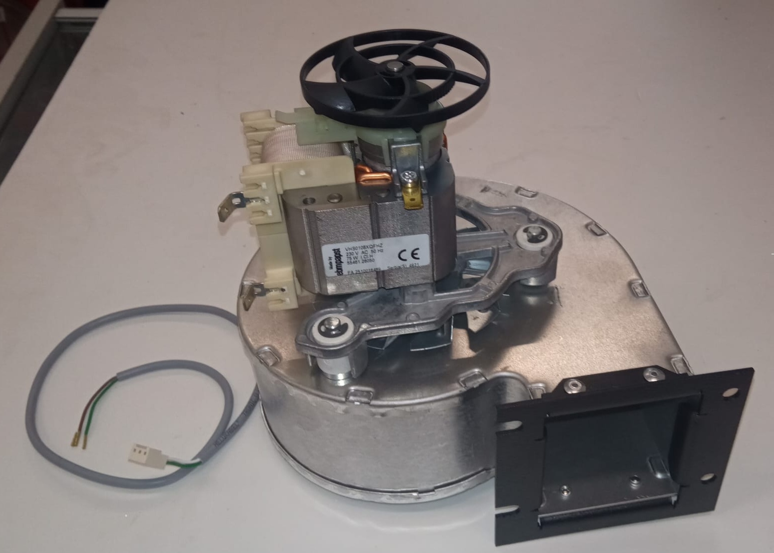 PELLET-SET ventilātors RLA108/4600A3-VHS0108XQFHZ, CPPL14/50, Centrometal, 43977