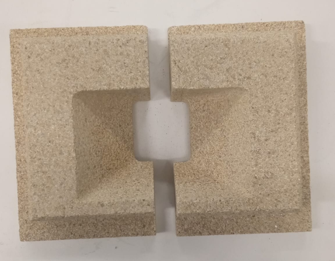 Granulu apkures katla PEL-TEC 24 augšējo durvju ugunsdrošais elements, 219 x 169 x 60 mm, Centrometal, 23016