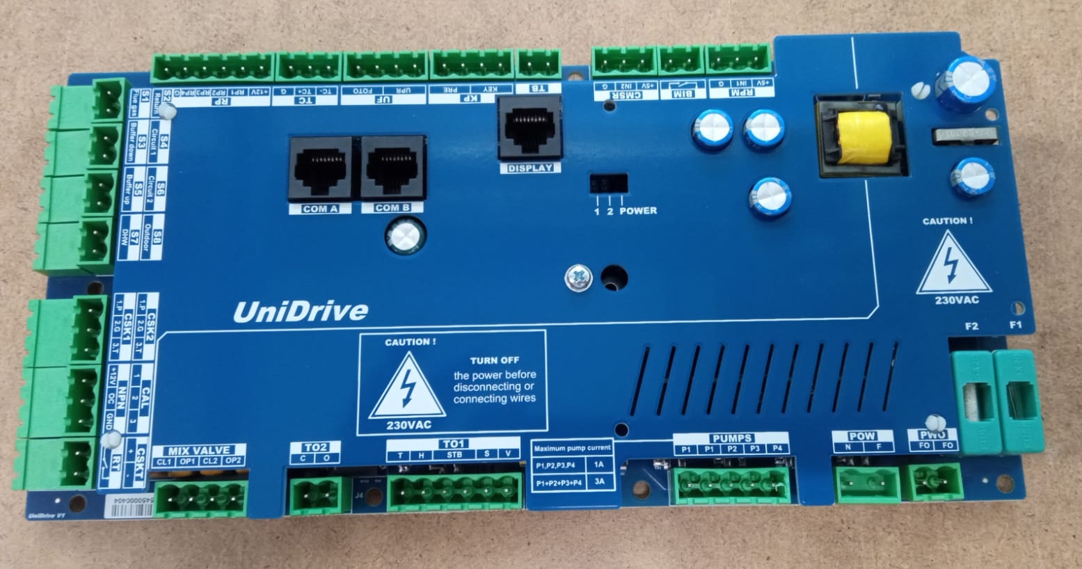 Granulu katla PEL-TEC II vadības plate UniDrive, Centrometal, 76545