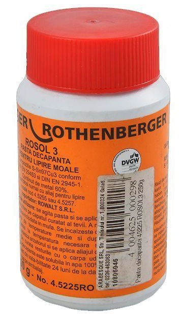 Lodpasta ROSOL 3S, 250 gr, ROTENBERGER