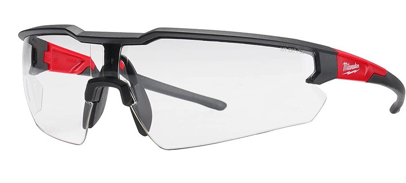 Uzlabotas aizsardzības caurspīdīgas aizsargbrilles, Milwaukee, 4932478763