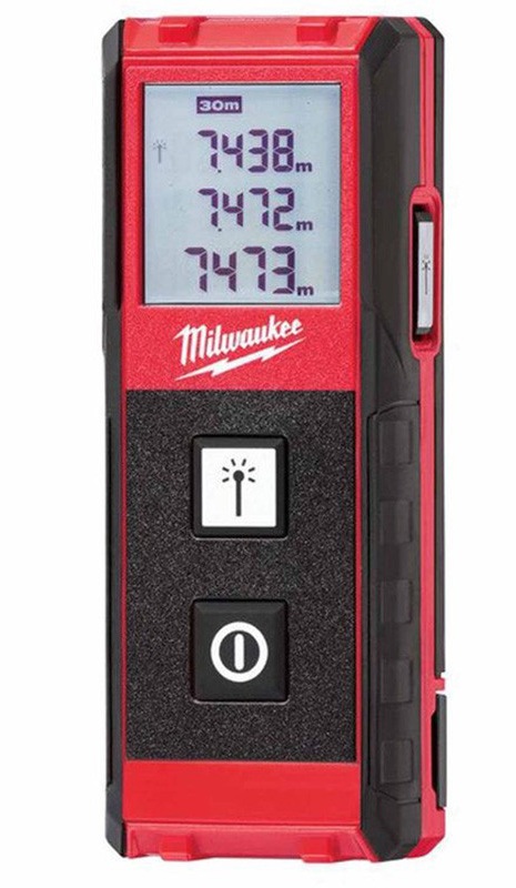 Lāzera attāluma mērītājs LDM 30 (30 m), IP54, Milwaukee, 4933459276