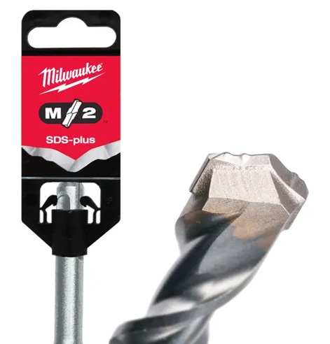 SDS-PLUS M2 urbis ar 2 griezējšķautnēm, 8 x 110 mm, Milwaukee, 4932307070