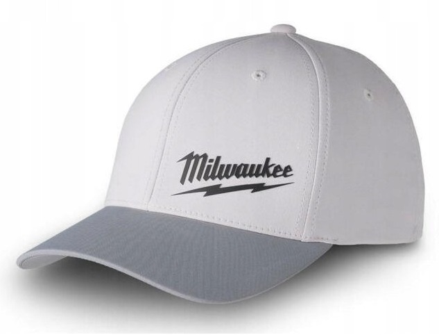 Viegla beisbola cepure BCP GR, L/XL, pelēka, Milwaukee, 4932493102