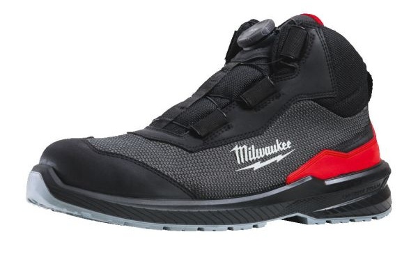 Flextred™ S1PS aizsargzābaki, melni, 43 izmērs, B1M110133 ESD FO SR, Milwaukee, 4932498100