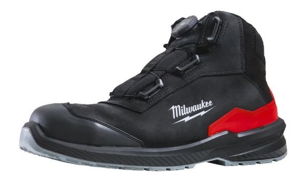 Flextred™ S3S aizsargzābaki, melni, 43 izmērs, B1M110133 ESD SC FO SR, Milwaukee, 4932498126