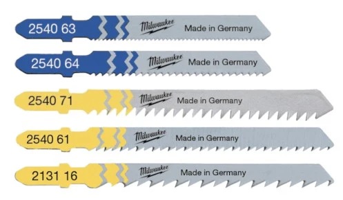 Полотна для лобзика по дереву и металлу, 5 шт. Milwaukee 4932345825