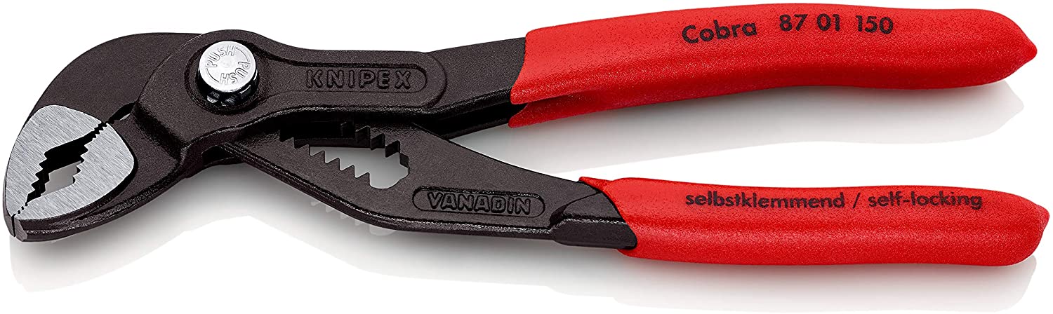 Клещи для водяных насосов KNIPEX COBRA, 150 мм [8701150]