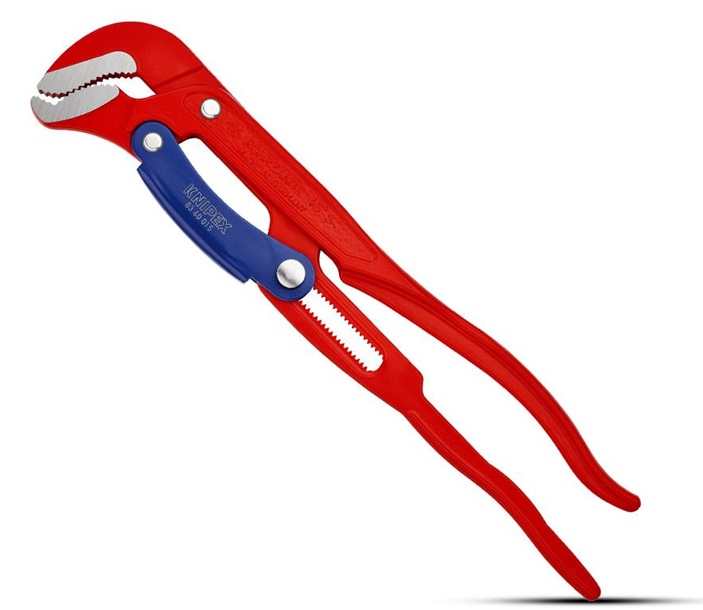 Трубные клещи с S-образным смыканием губок, 1'1/2'', KNIPEX, 8360015