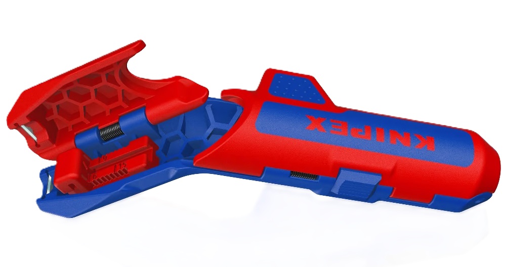 Kabeļu izolācijas tīrītājs 8.0-13.0 mm, ErgoStrip PV, Knipex, 169503SB