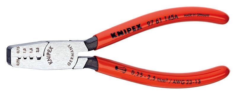 Presējamo uzgaļu stangas 0.25-2.5 mm, KNIPEX, 9761145A