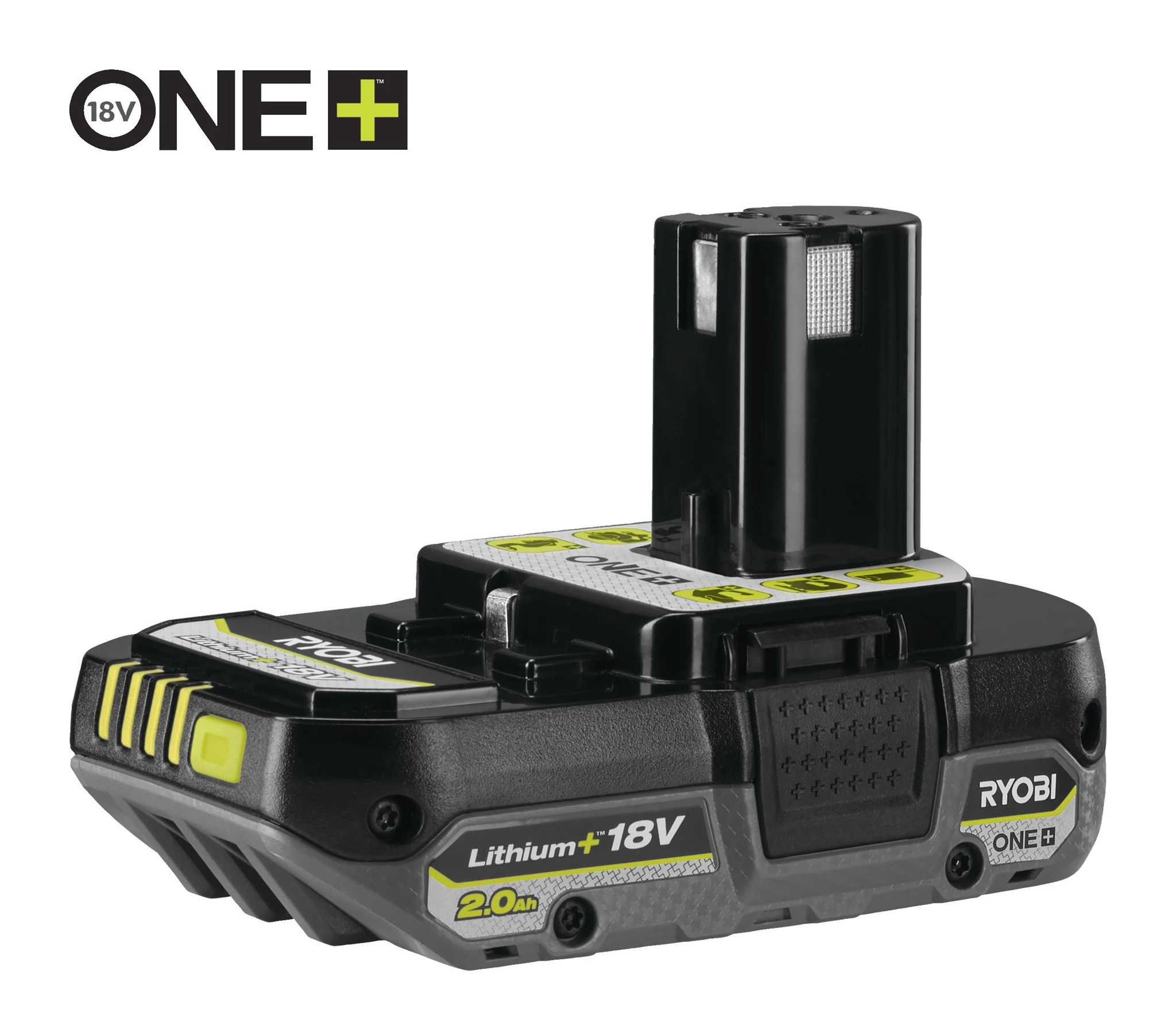 Аккумулятор Lithium+™ 2 Ач, 18 В, RB1820C, Ryobi, 4892210194633