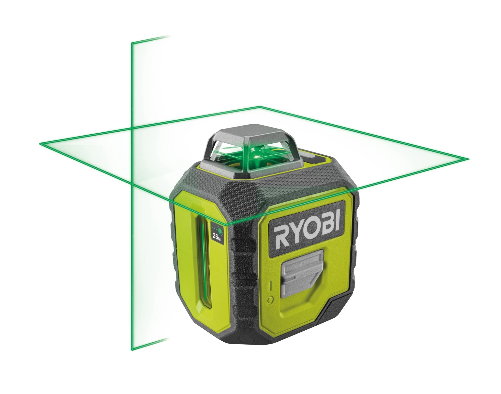 Zaļā stara lāzera nivelieris RB360GLL, 4 x AA, 5133005310, Ryobi