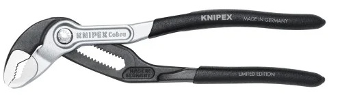 Клещи для водяных насосов KNIPEX COBRA, 180 мм, 2024 Holiday Bicolor, [8799180 S01/S02]