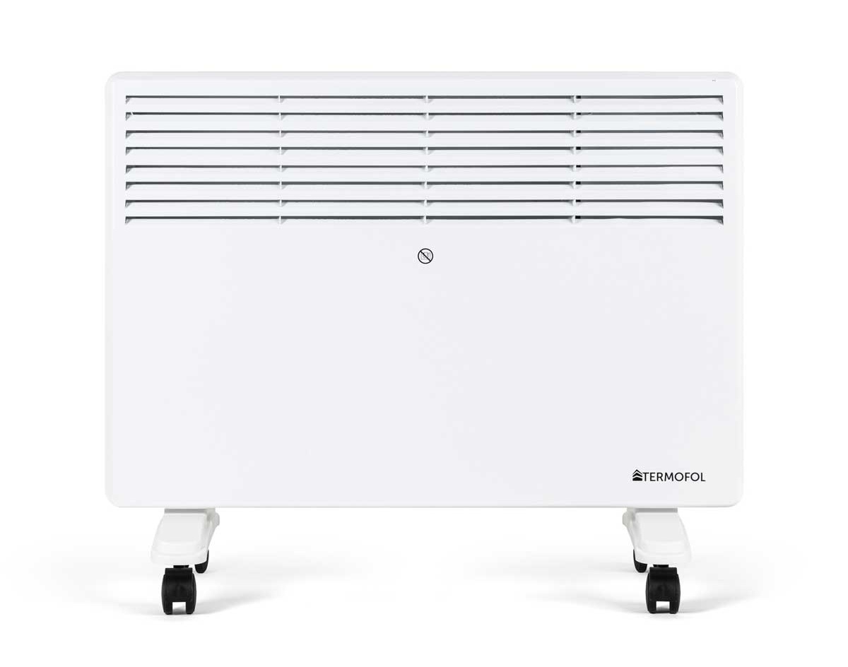 Elektriskais radiators TF-MH-15, 1500 W, IP24, balts, TERMOFOL