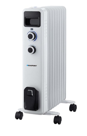 BLAUPUNKT eļļas radiators 2000 W, līdz 18 m2, 3 jaudas režīmi, at termostata pogu, HOR401
