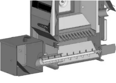 Автоматическое устройство для удаления золы для пеллетного котла ATMOS D25P, S0578