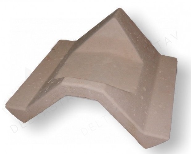 ATMOS katla DC18S jaunā tipa keramikas jumtiņš, 320 mm, DC0042