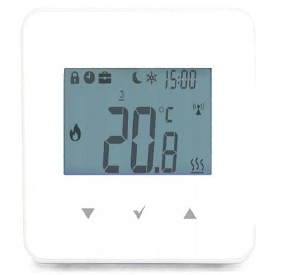 Bezvadu telpas termostats eSTER X40 WIFI PLUM, Metal-Fach