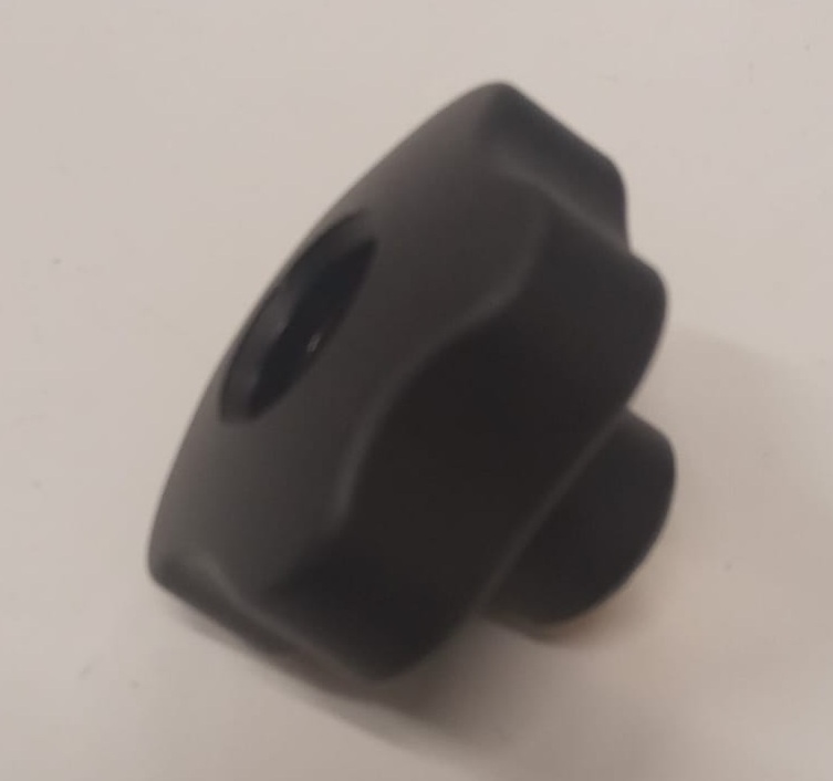 Granulu apkures katla PEL-TEC degkameras durvju aizvēršanas plastmasas uzgrieznis, M10, Centrometal, 25348