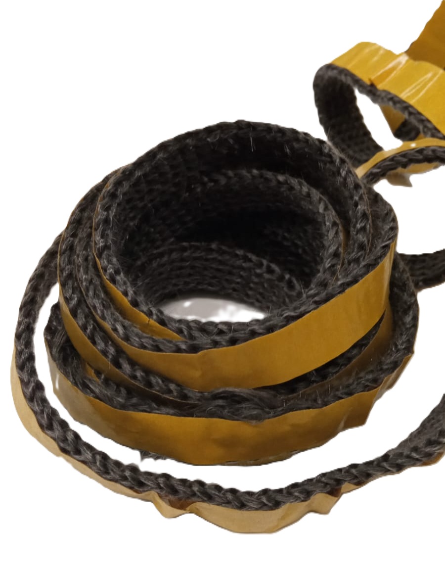 Centropelet stiklšķiedras blīvaukla 15 x 3 mm, plakana, pašlēmējoša, ZS10 modelim, 29566