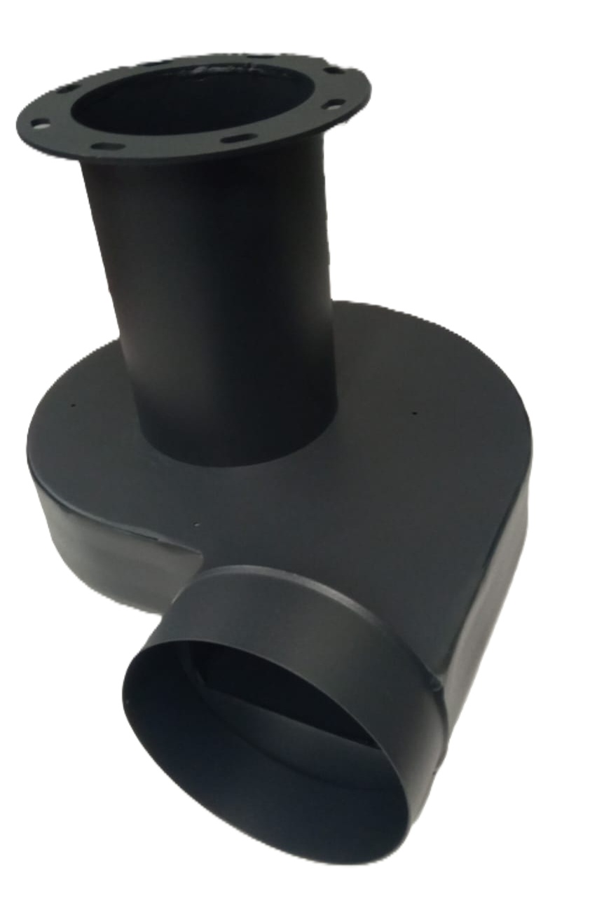 Granulu katla PEL-TEC 36/48 un BIOTEC-L dūmgāzu ventilātora korpuss, R2E 210-AB34-19, Centrometal, 26377
