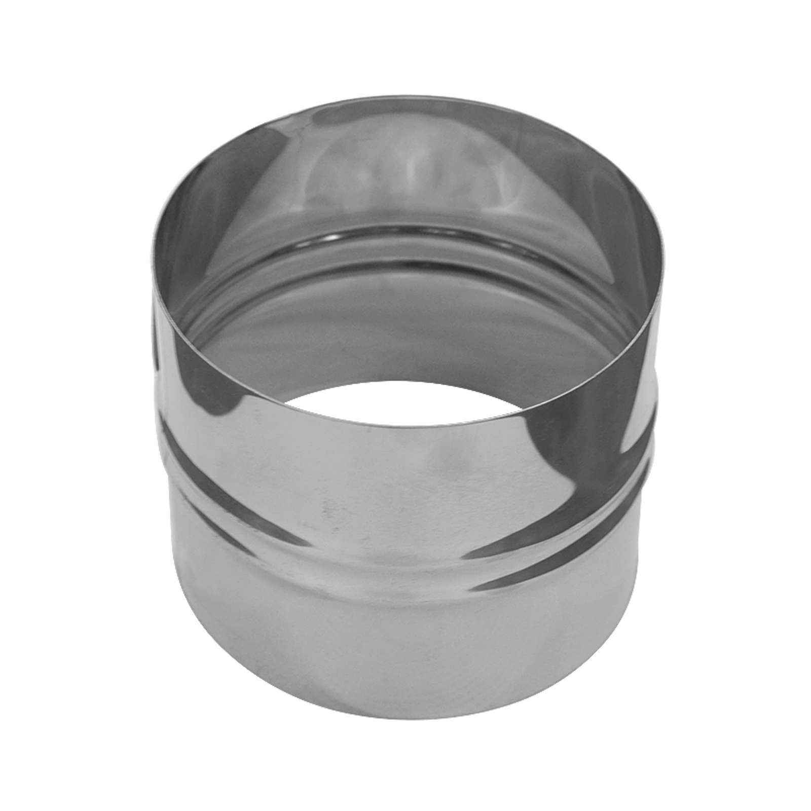 Nerūsējošā tērauda skursteņa mufe D80, neizolēta, AISI 316, CLASSIC PRO