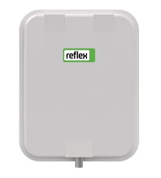 Plakanā tipa membrānas izplešanās trauks REFLEX F 18 L, balts, 3/4'', 3 bar, 2218300