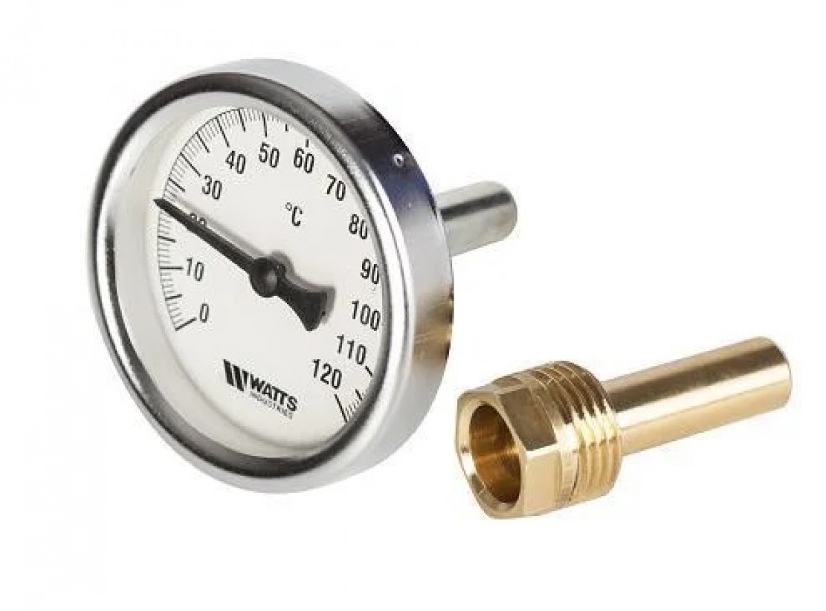 Биметаллический термометp T63/100, WATTS