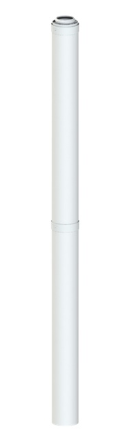 Kondensācijas katla skursteņu caurule D100/150, 1.95 m, Cox Geelen, CTAAAA600