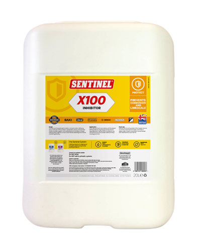 Piedeva aizsardzībai pret koroziju un kaļķakmeni SENTINEL X100 Inhibitor, 20L