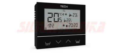 TECH Istabas termostats EU-292 V3, melns