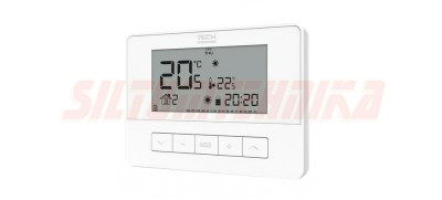 TECH Istabas termostats EU-T-4.1, balts