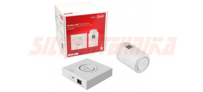 Стартовый пакет Danfoss AllyTM (центральный блок + термостат радиатора), Zigbee, 014G2440