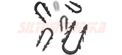 Скоба пластиковая 15-20 мм, H-60 мм, KAN-therm, 1800191039