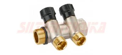 Ūdensapgādes kolektors 3/4'' x 1/2'', 2-ceļu, BUGATTI, 42000001