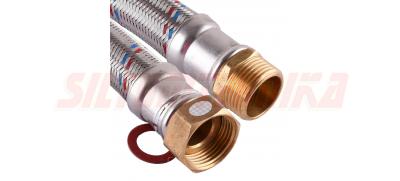 Lokanais pievads sūknim, 3/4'', 800 mm, antivibrācijas, F-M, 120 l/min, TUCAI