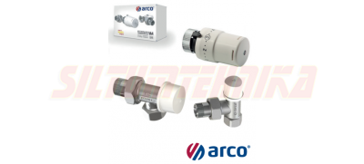 Комплект термоклапана радиатора ARCO KCT14, осевой