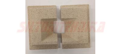 Granulu apkures katla PEL-TEC 24 augšējo durvju ugunsdrošais elements, 219 x 169 x 60 mm, Centrometal, 23016