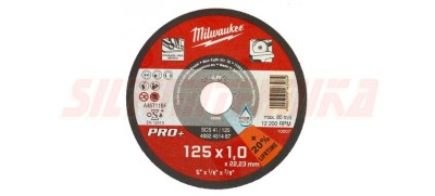 Тонкий отрезной диск по металлу CUTWSCS41/125CDP, Milwaukee, 4932451487