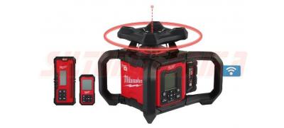 Akumulātora rotējošais lāzera nivelieris M18 RLOHV1200-501C, Milwaukee, 4933493204